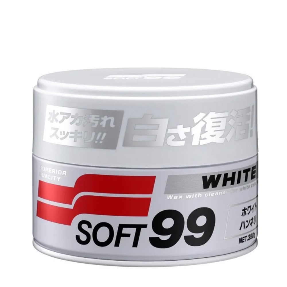 SOFT99 Japan Popular Car Wax with cleaner white color bodies 350g automotive